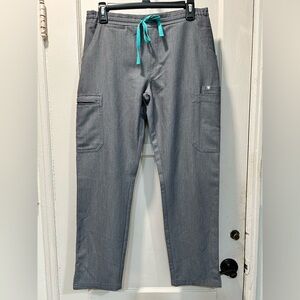 Figs Kade Cargo Scrub Pants Graphite Small Petite